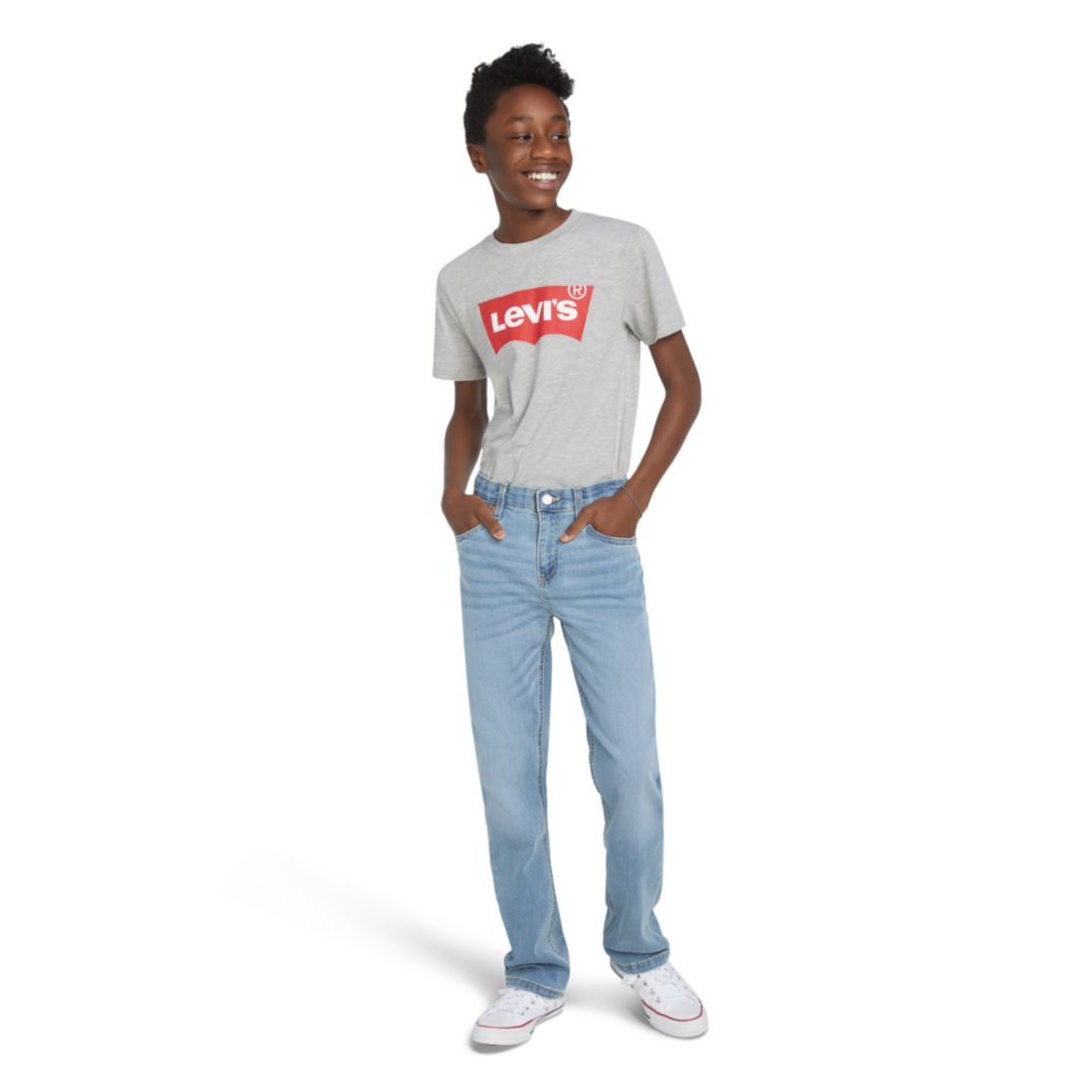 Levi's Big Boys 514 Straight Fit Stretch Performance Jeans