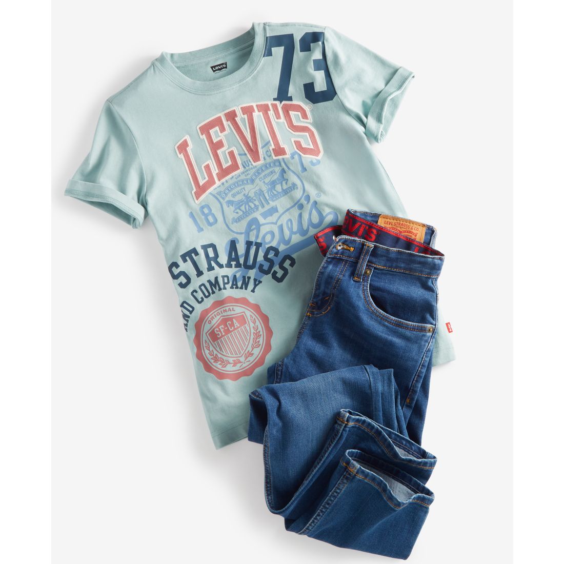 Levi's Big Boys 514 Straight Fit Stretch Performance Jeans