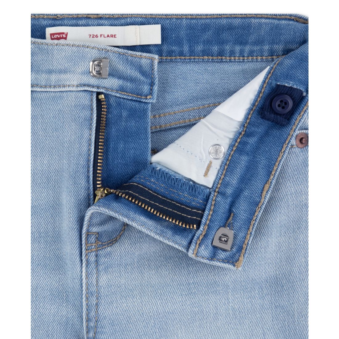 Levi's Girls 2T-6X 726 High-Rise Flare Jeans