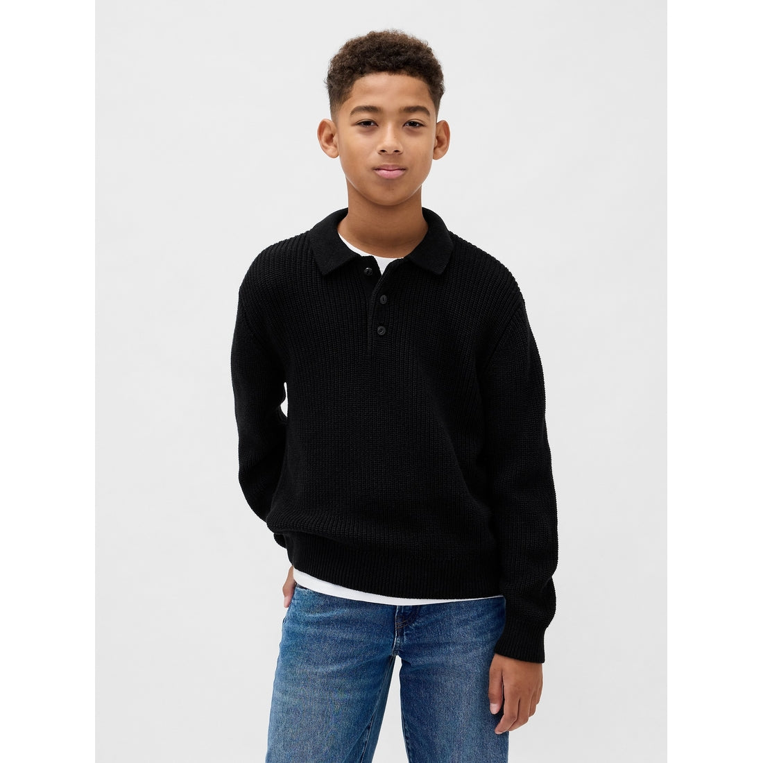 Boys' Polo Shirt Sweater