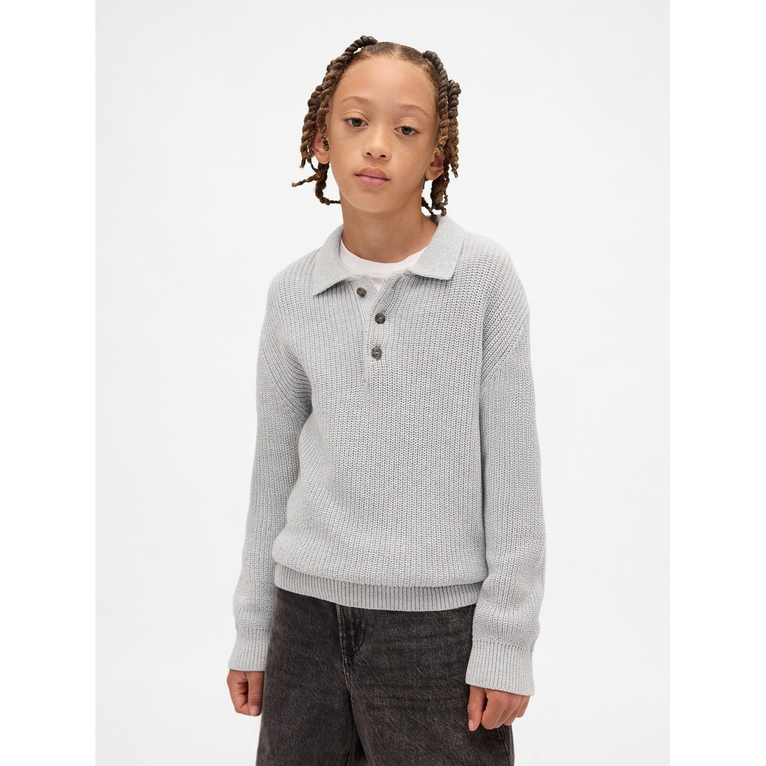 Boys' Polo Shirt Sweater