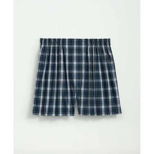 Cotton Poplin Tartan Boxers