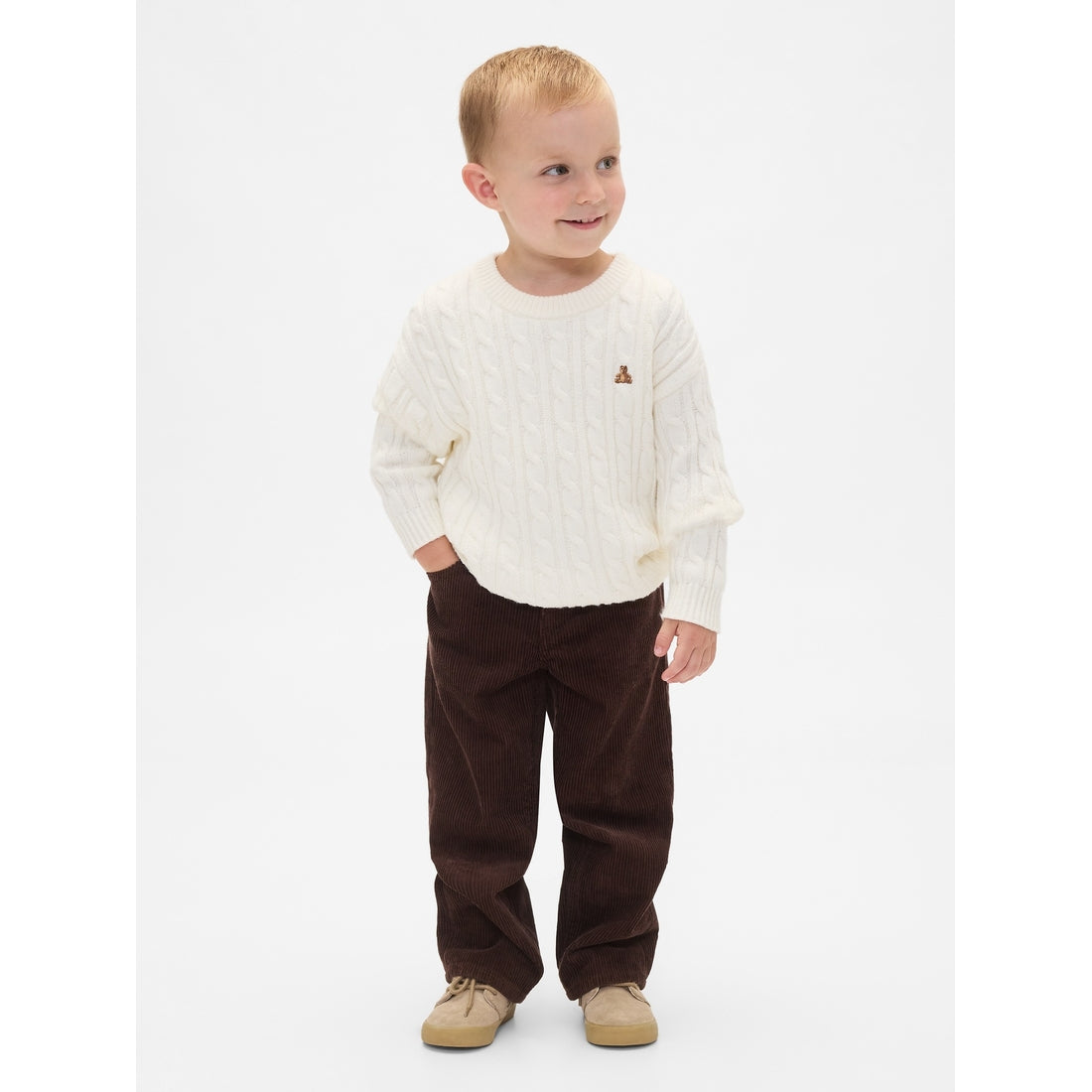 Toddler & Corduroy Pull-On Baggy Pants