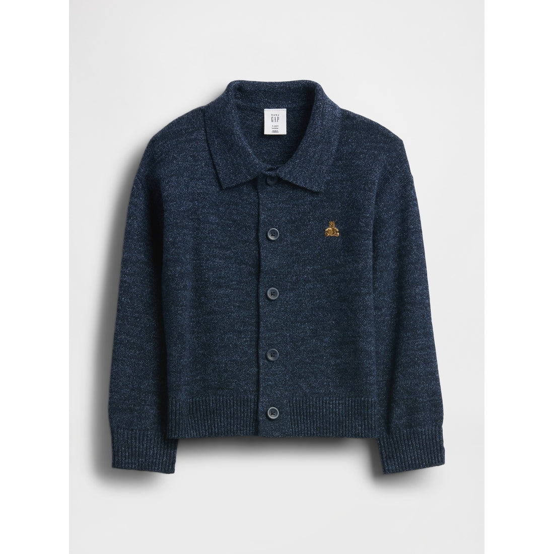 Toddler & Collared Button-Front Sweater