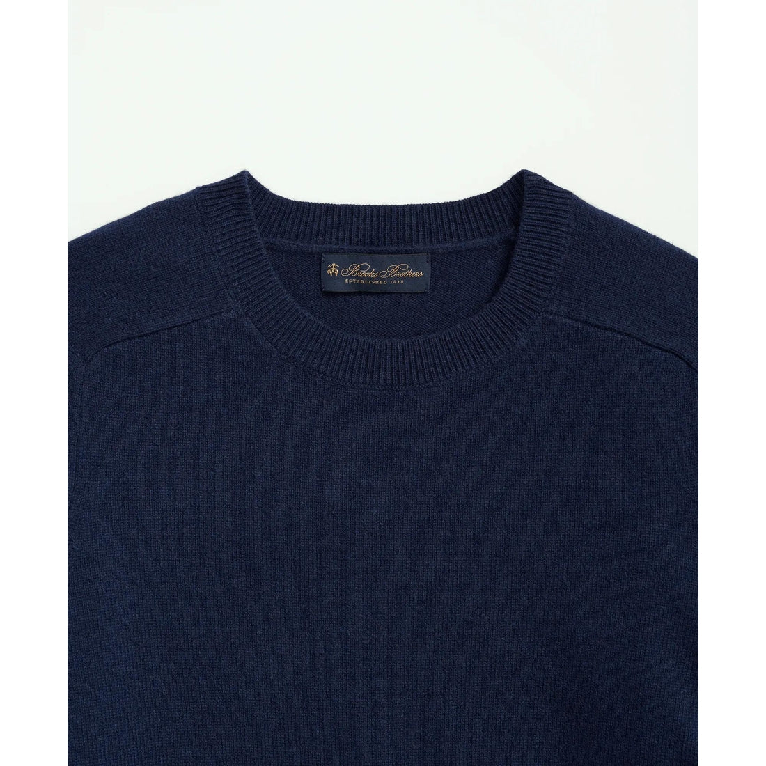 3-Ply Cashmere Crewneck Saddle Shoulder Sweater