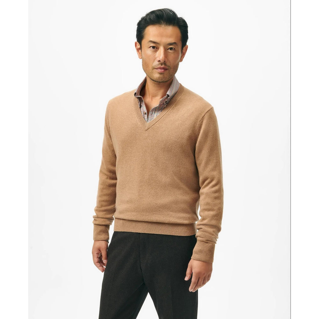 3-Ply Cashmere V-Neck Sweater
