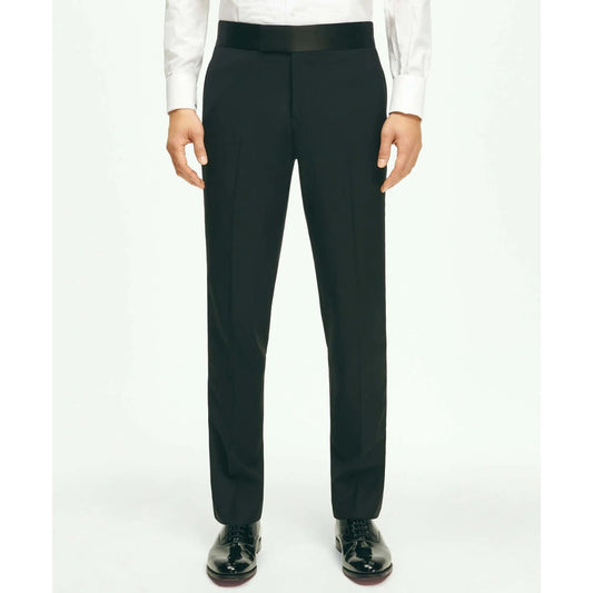 Classic Fit Merino Wool Twill 1818 Tuxedo Pants