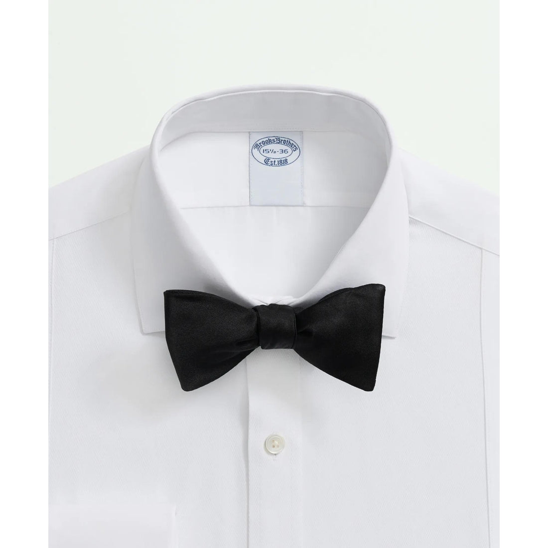Supima Cotton Poplin English Collar, Pique Bib Tuxedo Shirt