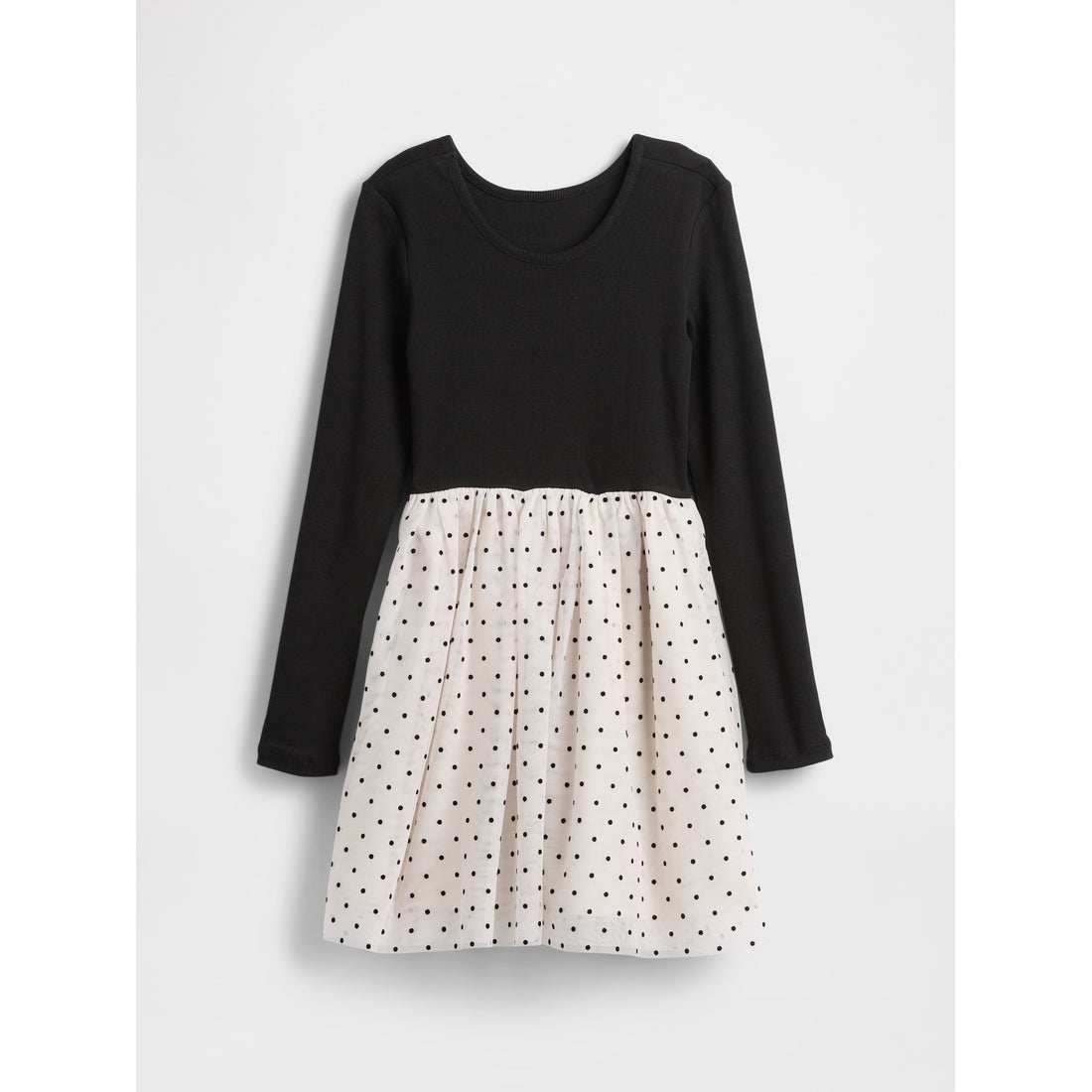 Girls' Mixed Media Dress