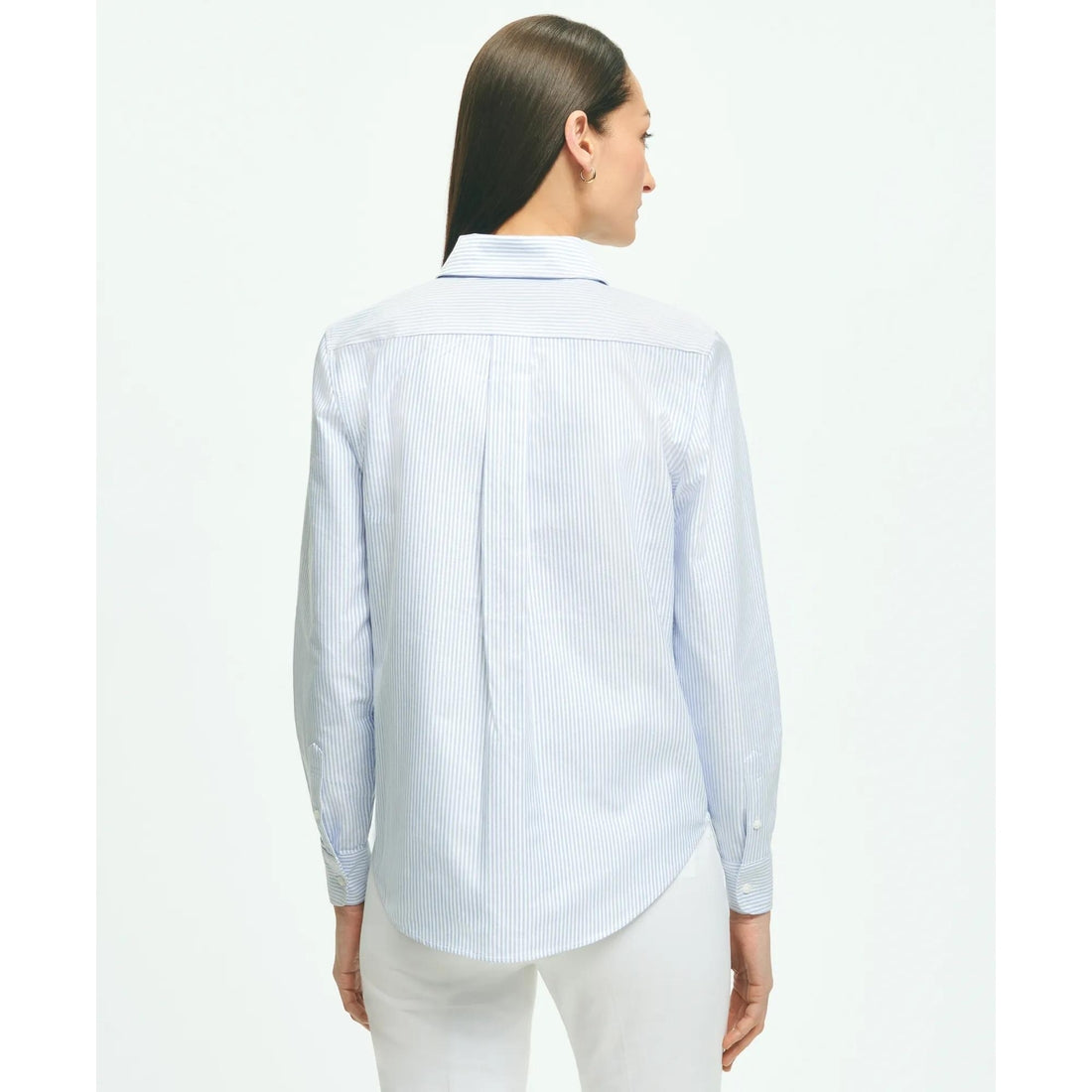 Classic-Fit Cotton Oxford Stripe Shirt