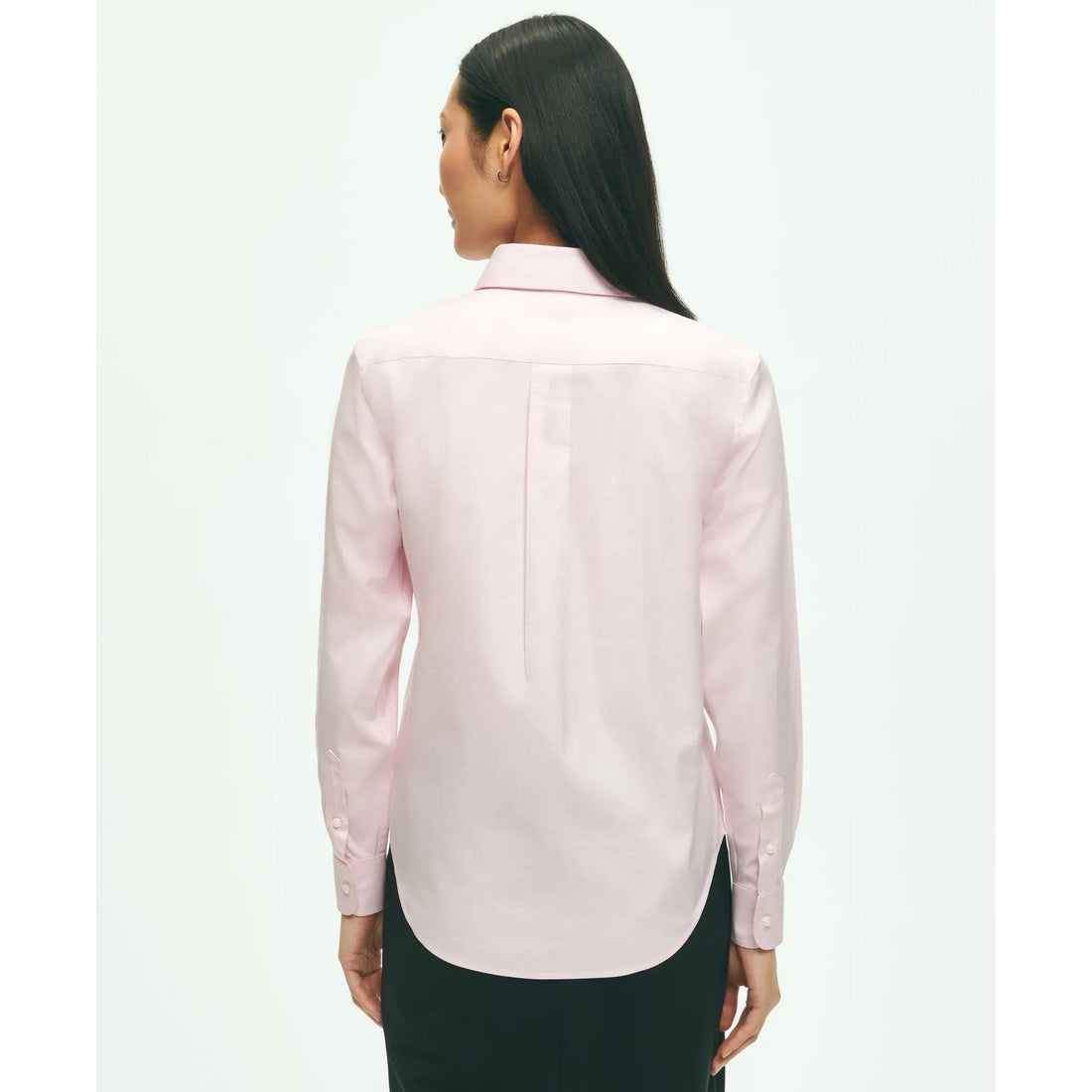 Classic-Fit Non-Iron Stretch Supima Cotton Dress Shirt