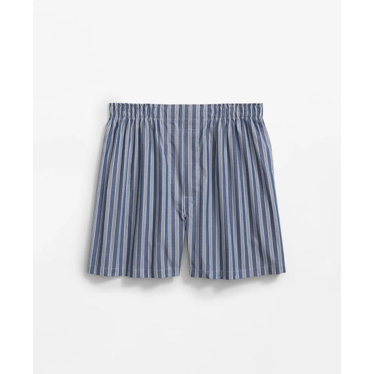 Cotton Broadcloth Striped Boxers
