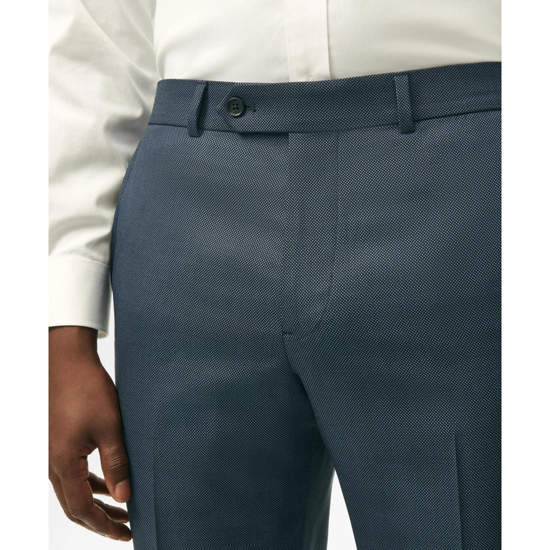 Brooks Brothers Explorer Collection Classic Fit Wool Nailhead Suit Pants