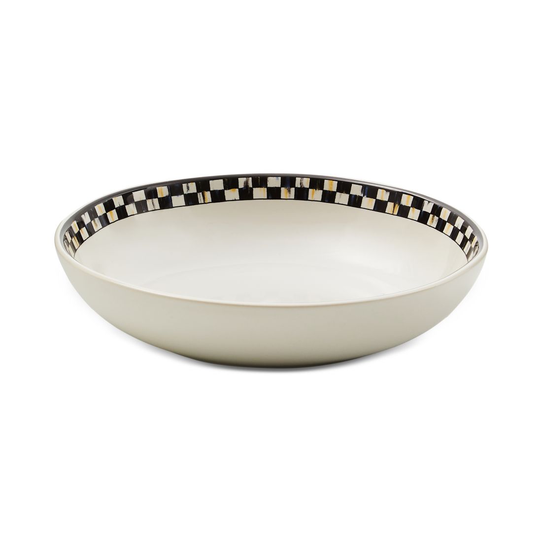 MacKenzie-Childs Courtly Check Everyday Pasta Bowls, Set of 4