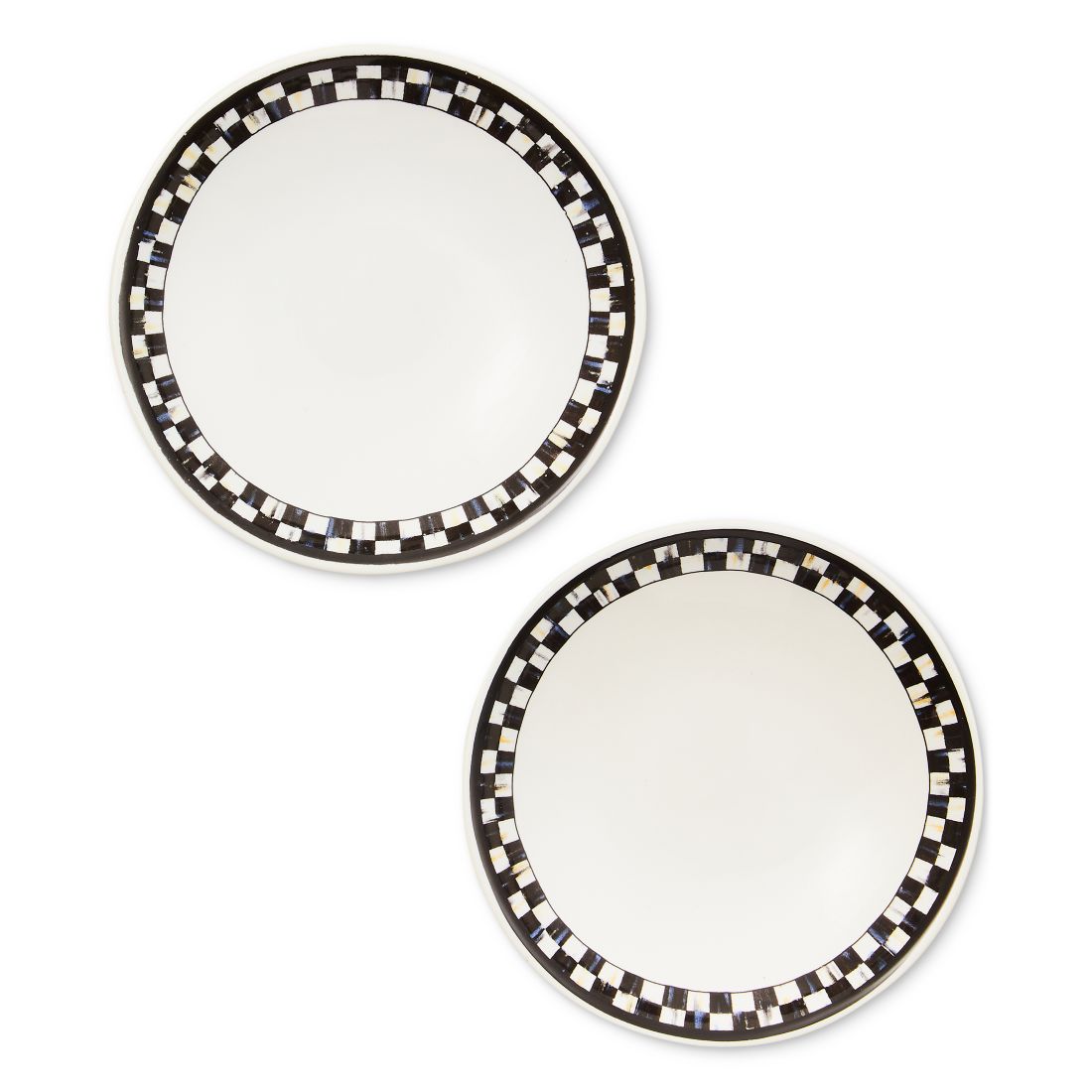 MacKenzie-Childs Courtly Check Everyday Pinch Bowls, Set of 2