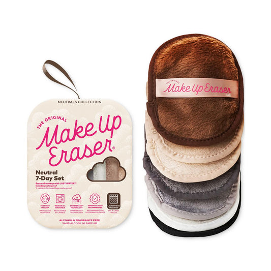 MakeUp Eraser 7-Pc. Neutral Makeup-Removing Cloth Set