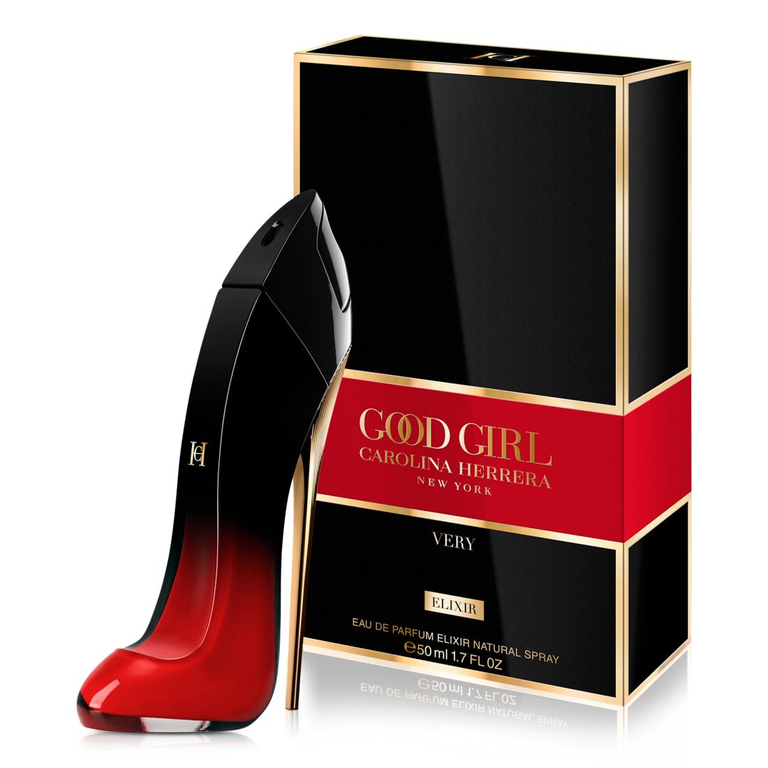 Carolina Herrera Very Good Girl Elixir Eau de Parfum Intense Spray, 1.7 oz.