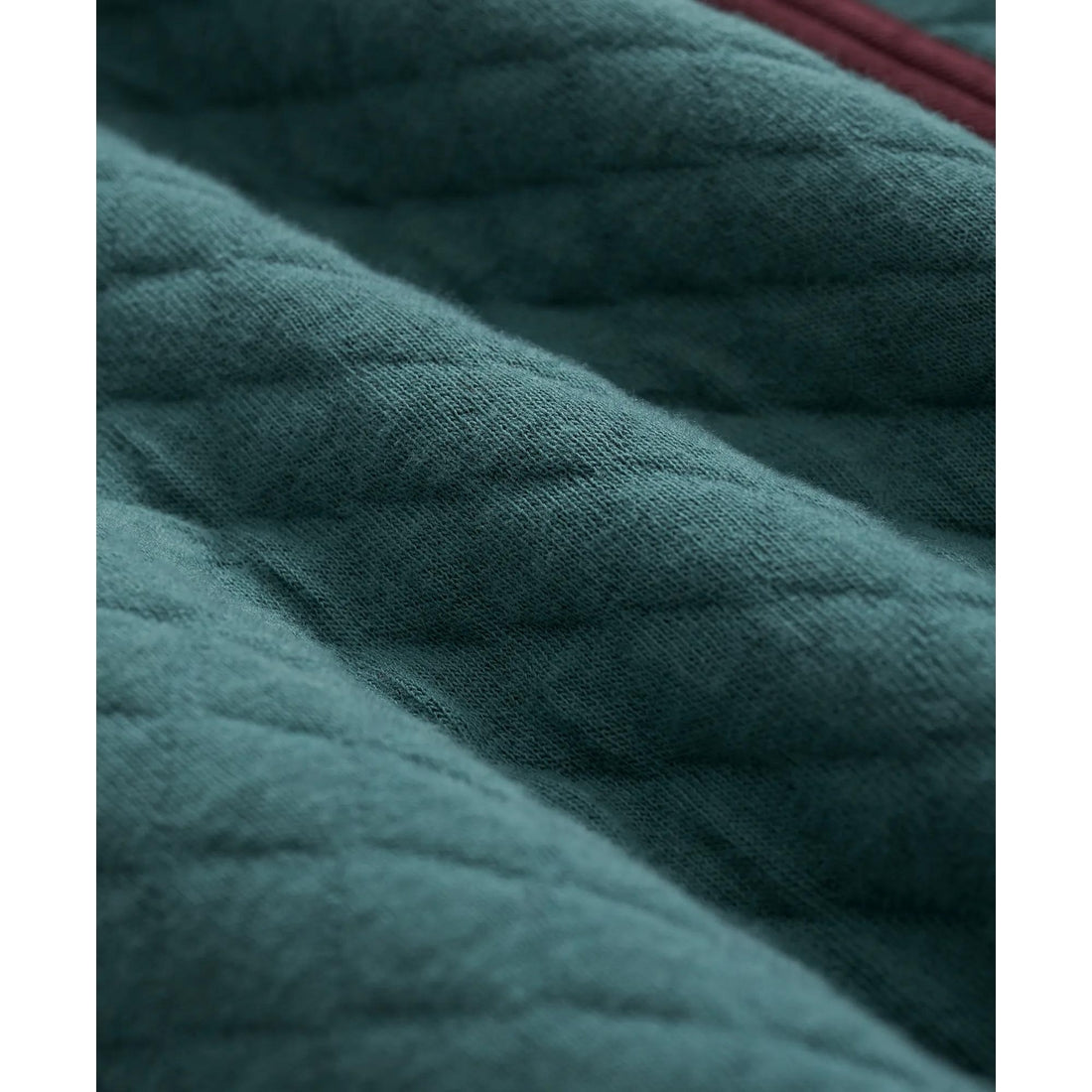 Cotton-Blend Diamond-Quilted Full-Zip Vest