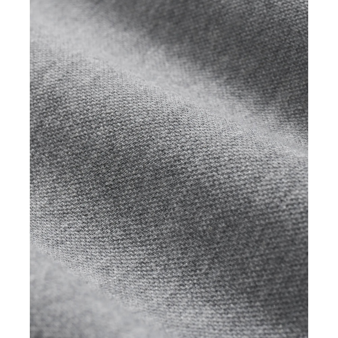 Cotton Blend Pique Half-Zip