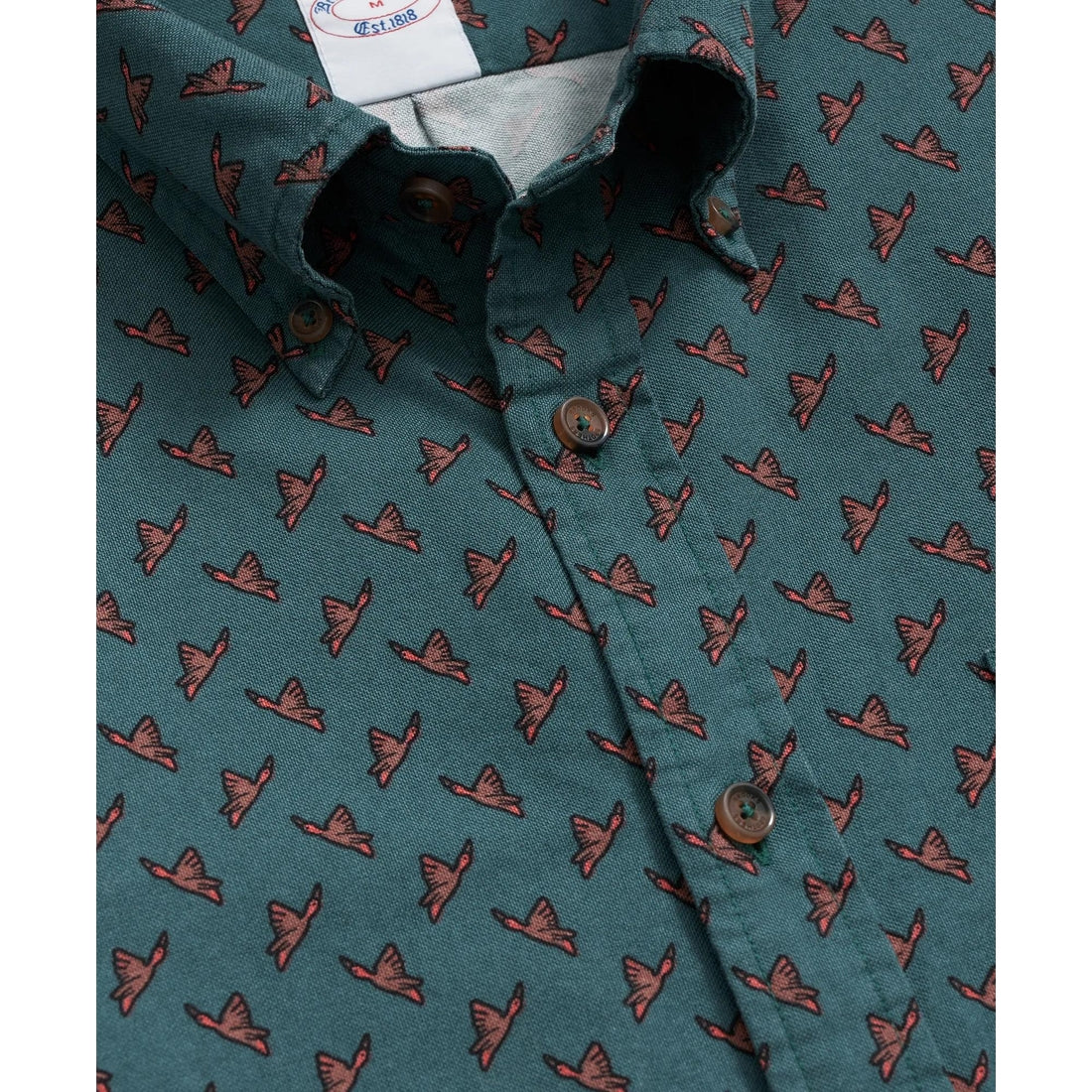 Friday Shirt, Oxford Mallard Print