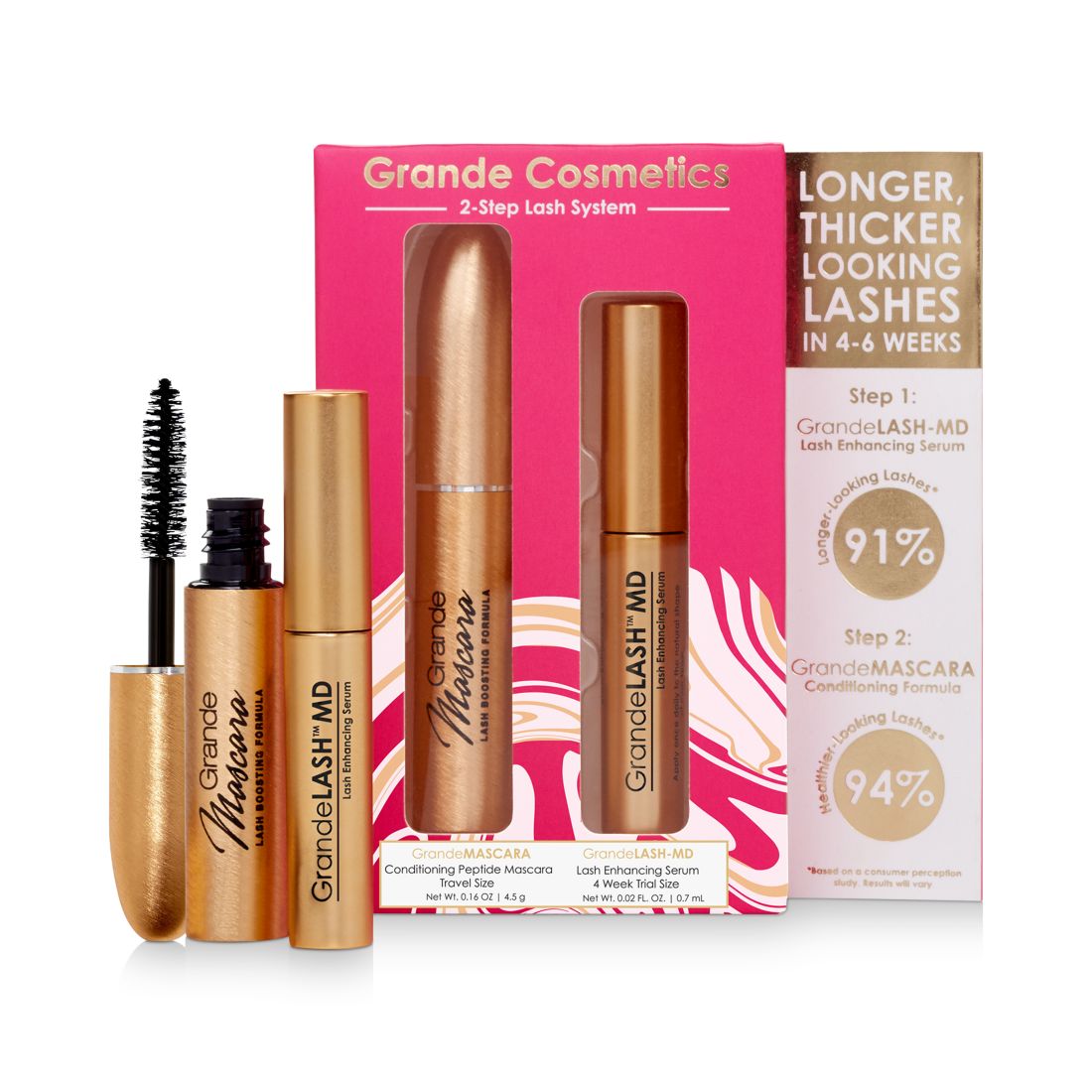 Grande Cosmetics 2-Pc. Lash System Set