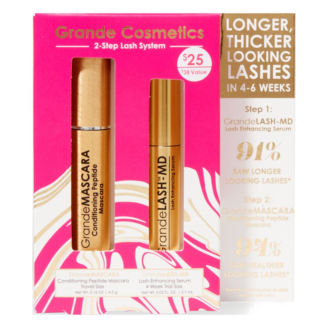 Grande Cosmetics 2-Pc. Lash System Set