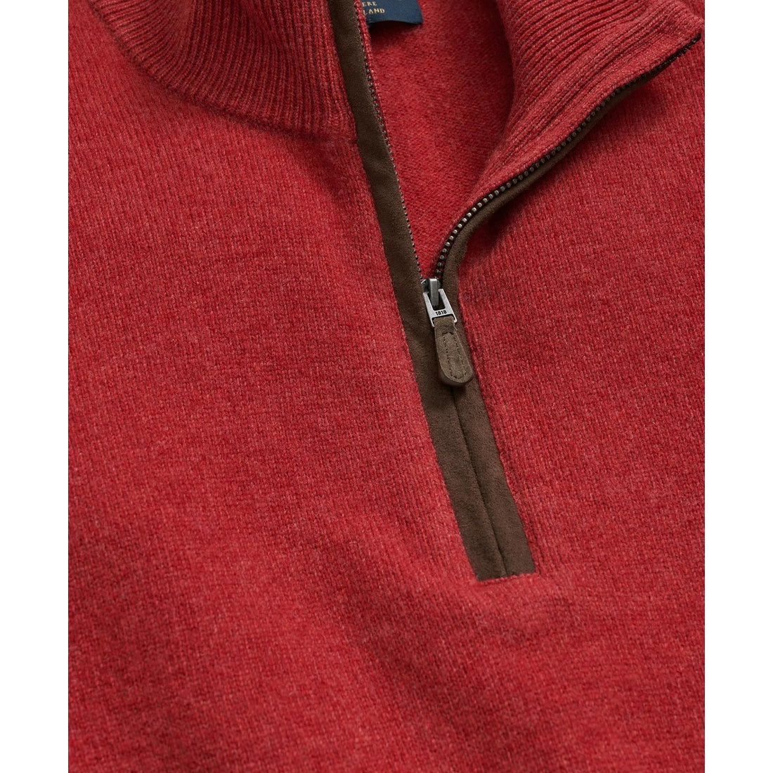 3-Ply Cashmere Half-Zip Sweater
