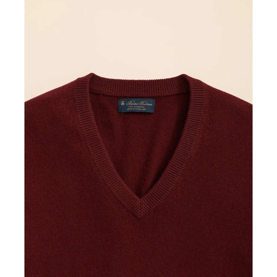 3-Ply Cashmere V-Neck Sweater