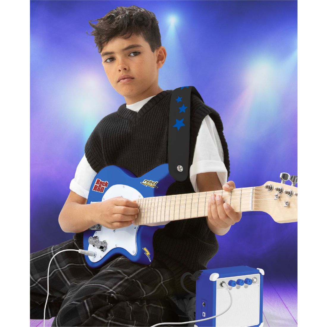 Geoffrey's Toy Box Electric Guitar Amp Rock Star Music Set, Created for Macy's