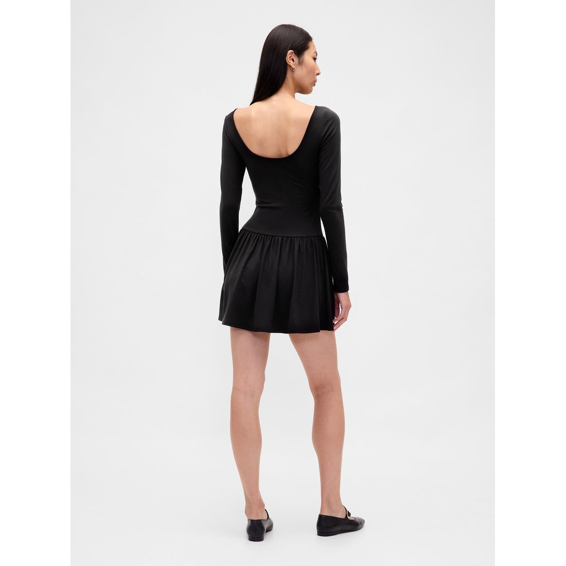 Women's Drop-Waist Mini Dress