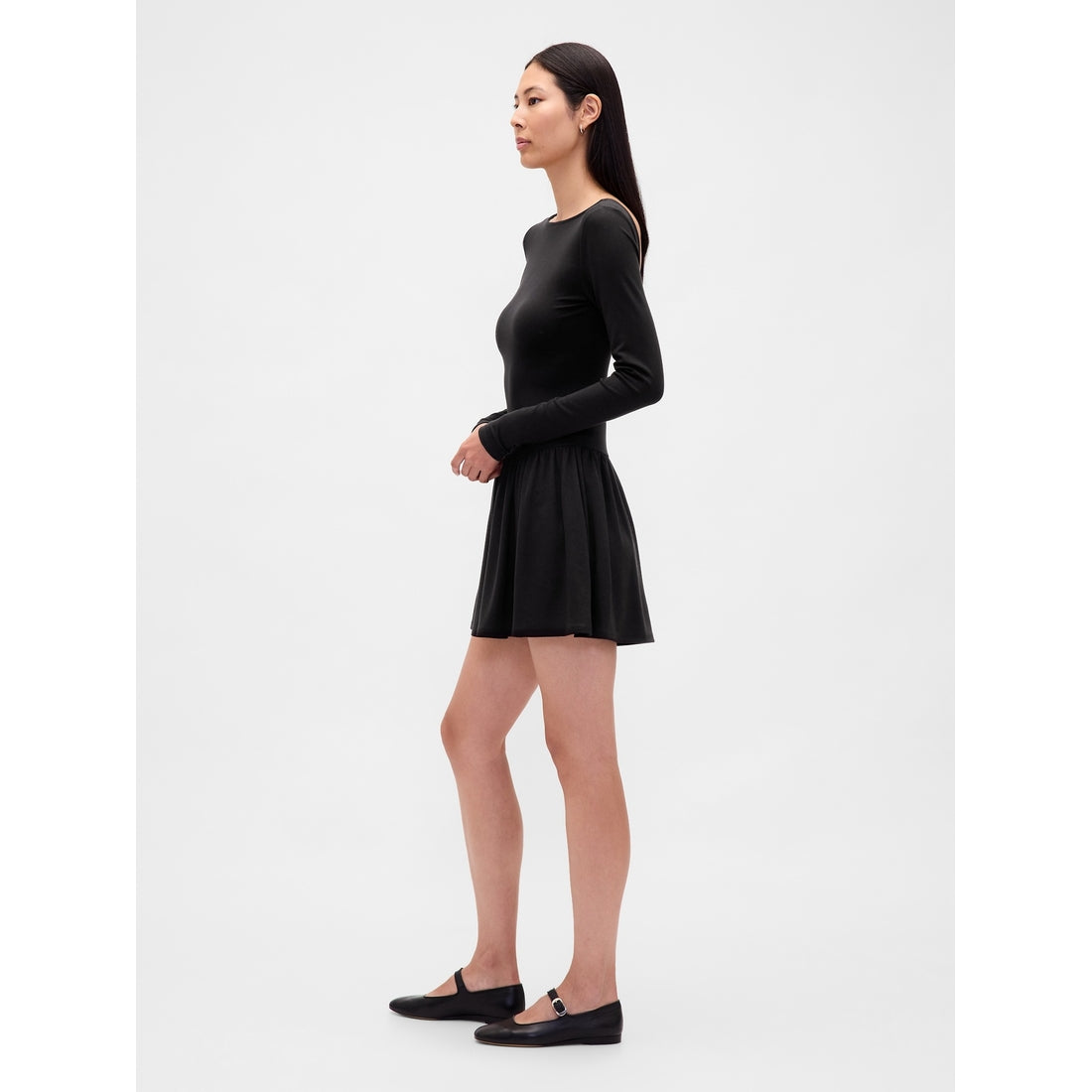Women's Drop-Waist Mini Dress