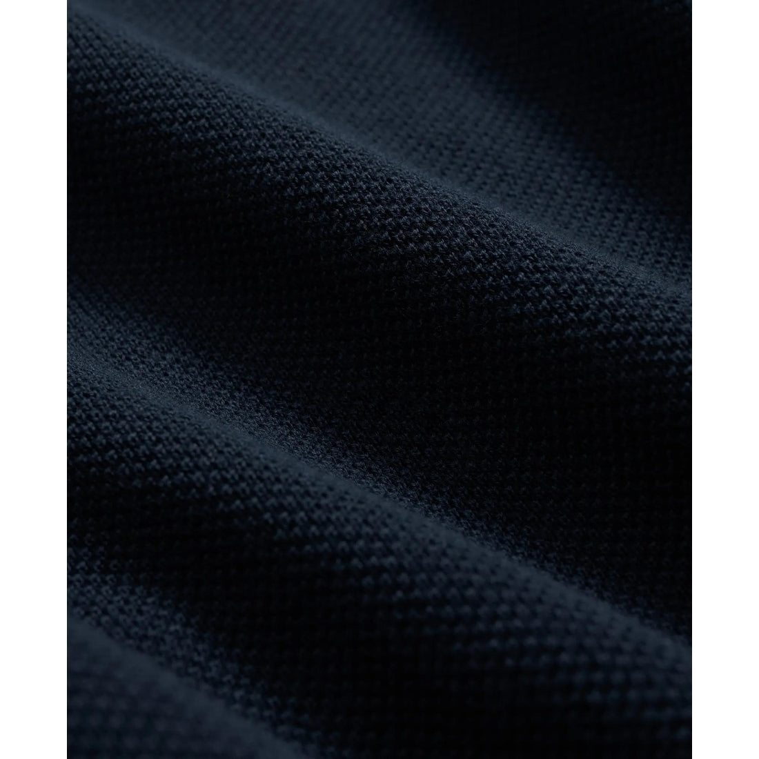 Supima Cotton Pique Crewneck Sweater