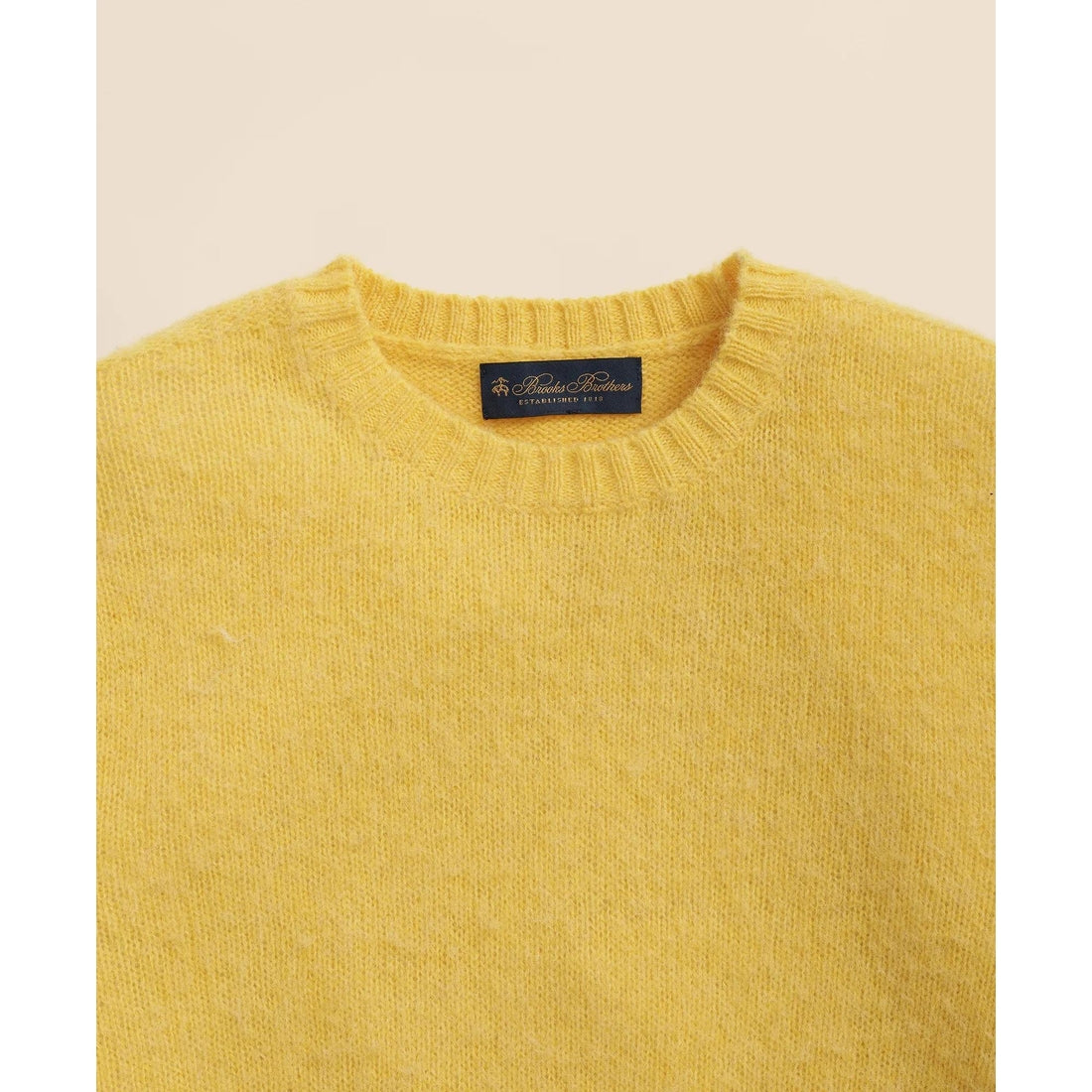 Brushed Wool Crewneck Sweater