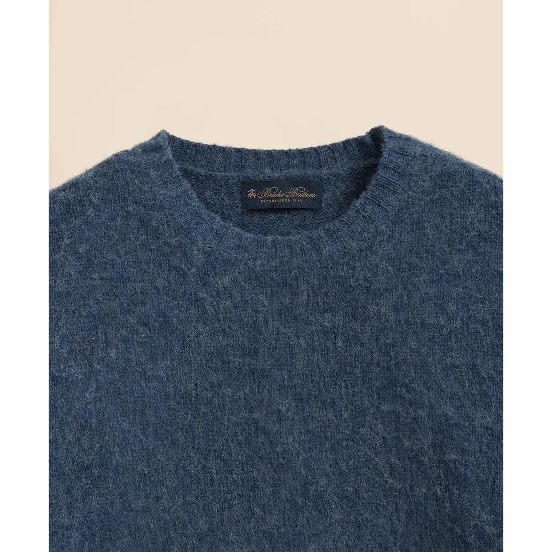 Brushed Wool Crewneck Sweater