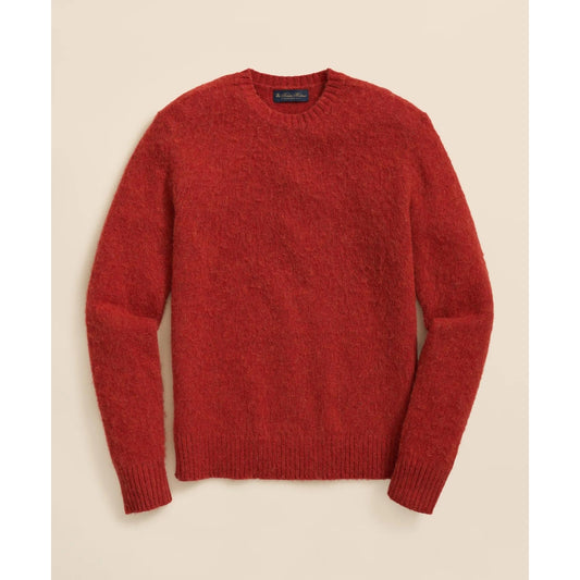 Brushed Wool Crewneck Sweater