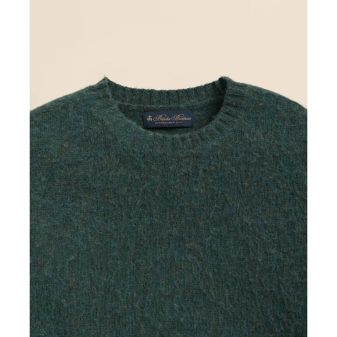 Brushed Wool Crewneck Sweater