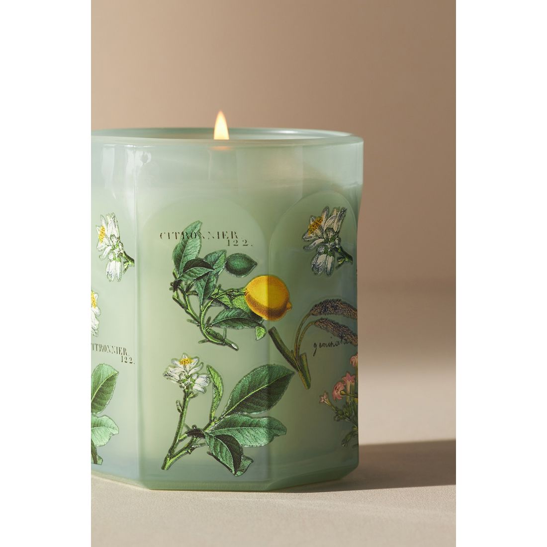 Apothecary 18 Floral Sol Tobac Small Glass Candle by Apothecary 18 by Anthropologie