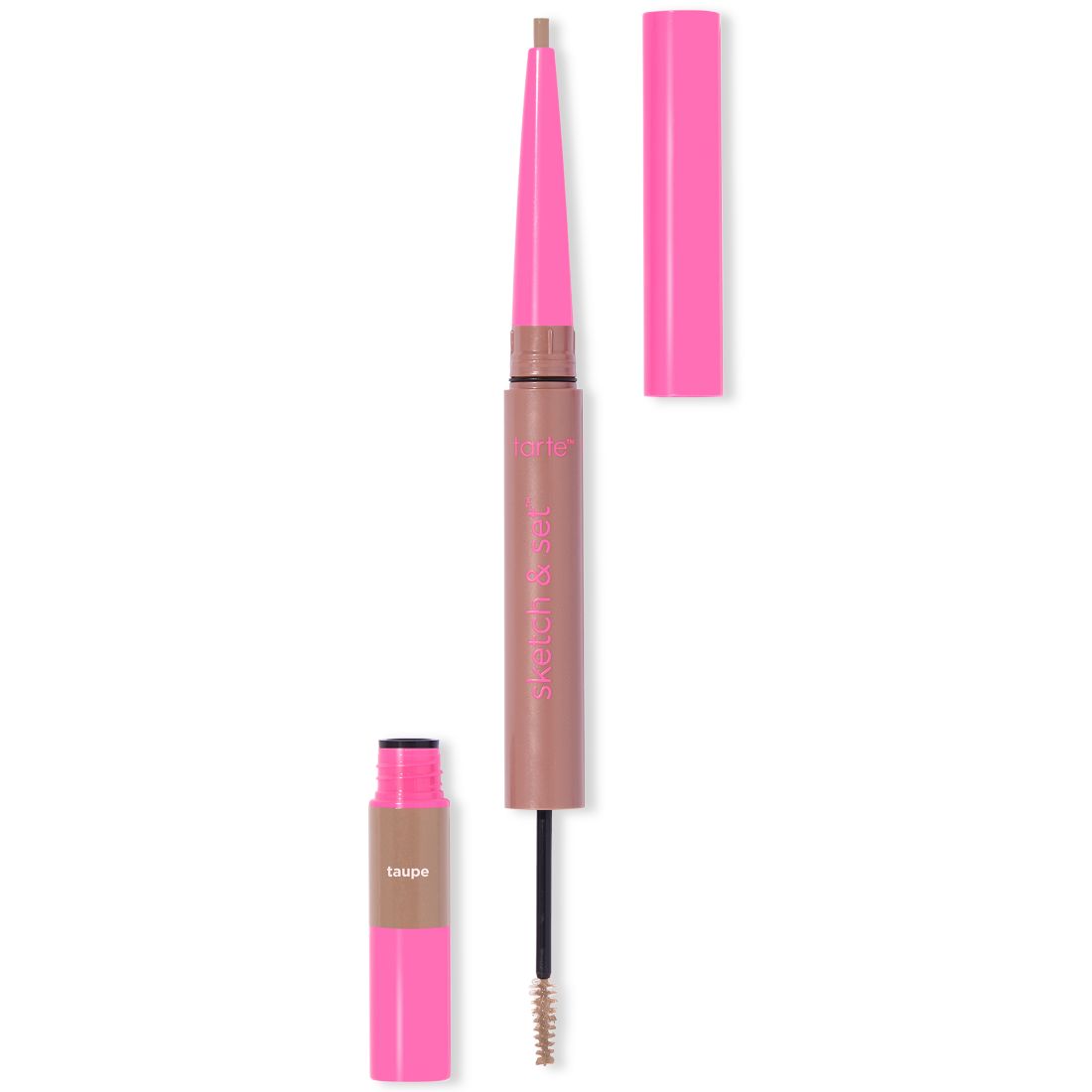 tarte Big Ego Sketch & Set Brow Pencil & Tinted Gel, Travel Size