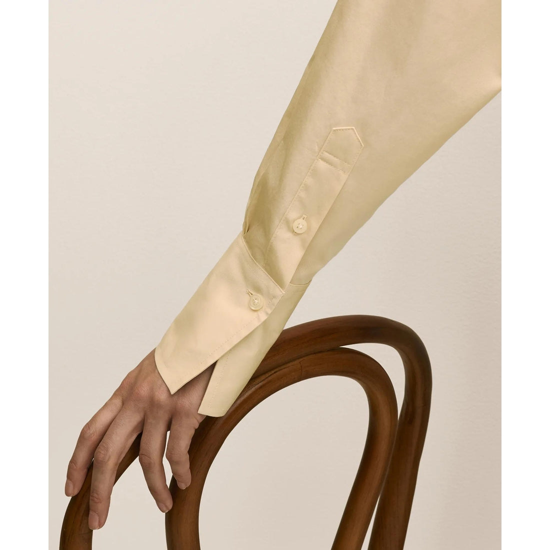 Supima Cotton Sateen Relaxed Shirt