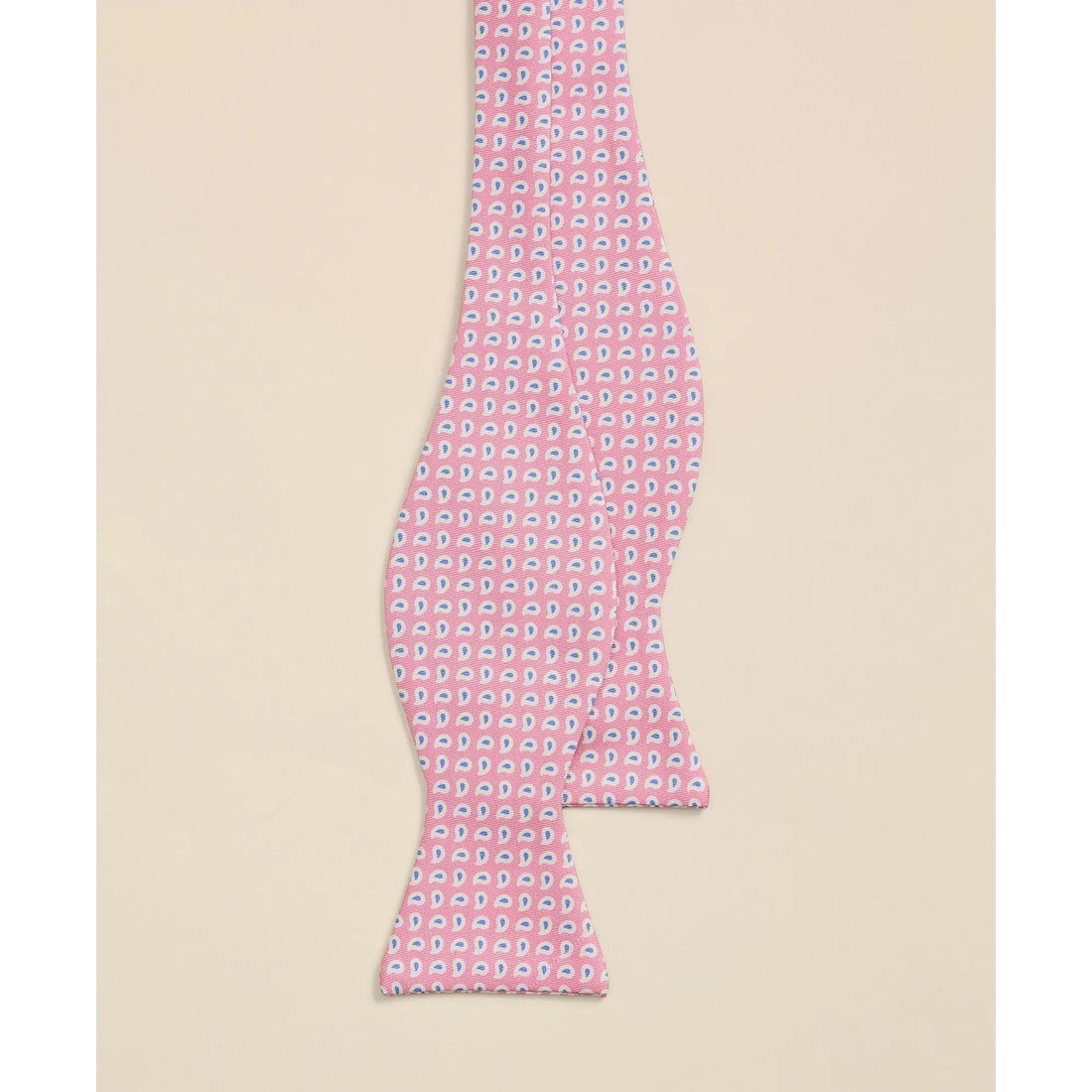 Silk Mini Paisley Bow Tie