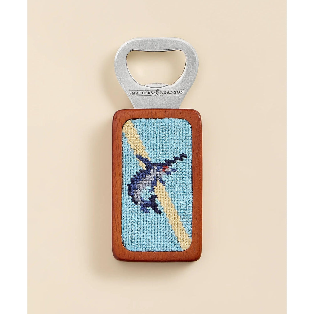 Smathers & Branson Needlepoint Marlin Bottle Opener