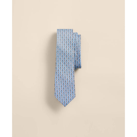 Boys Silk Bunny Tie