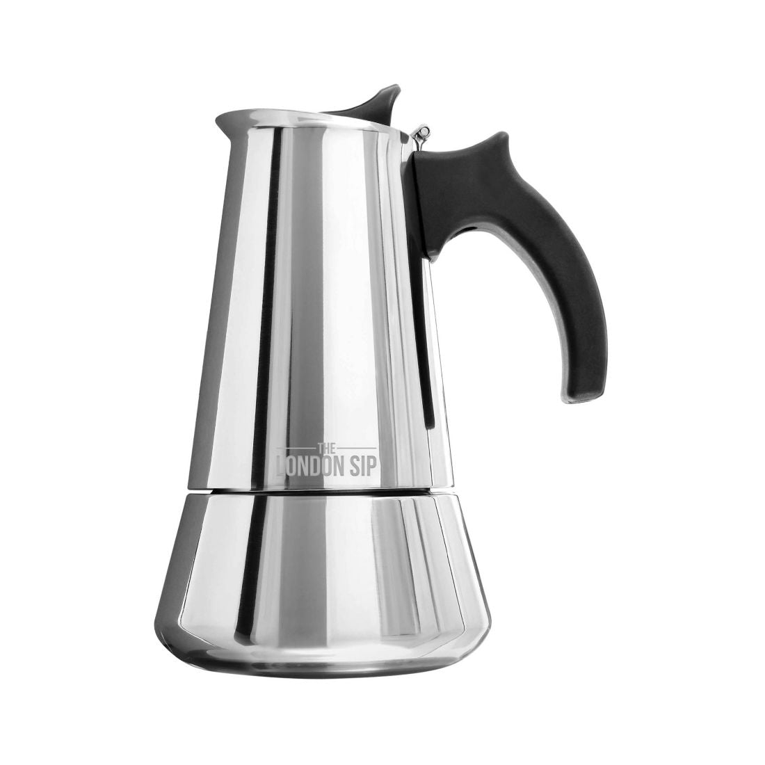 London Sip Stainless Steel Espresso Maker 10-Cup