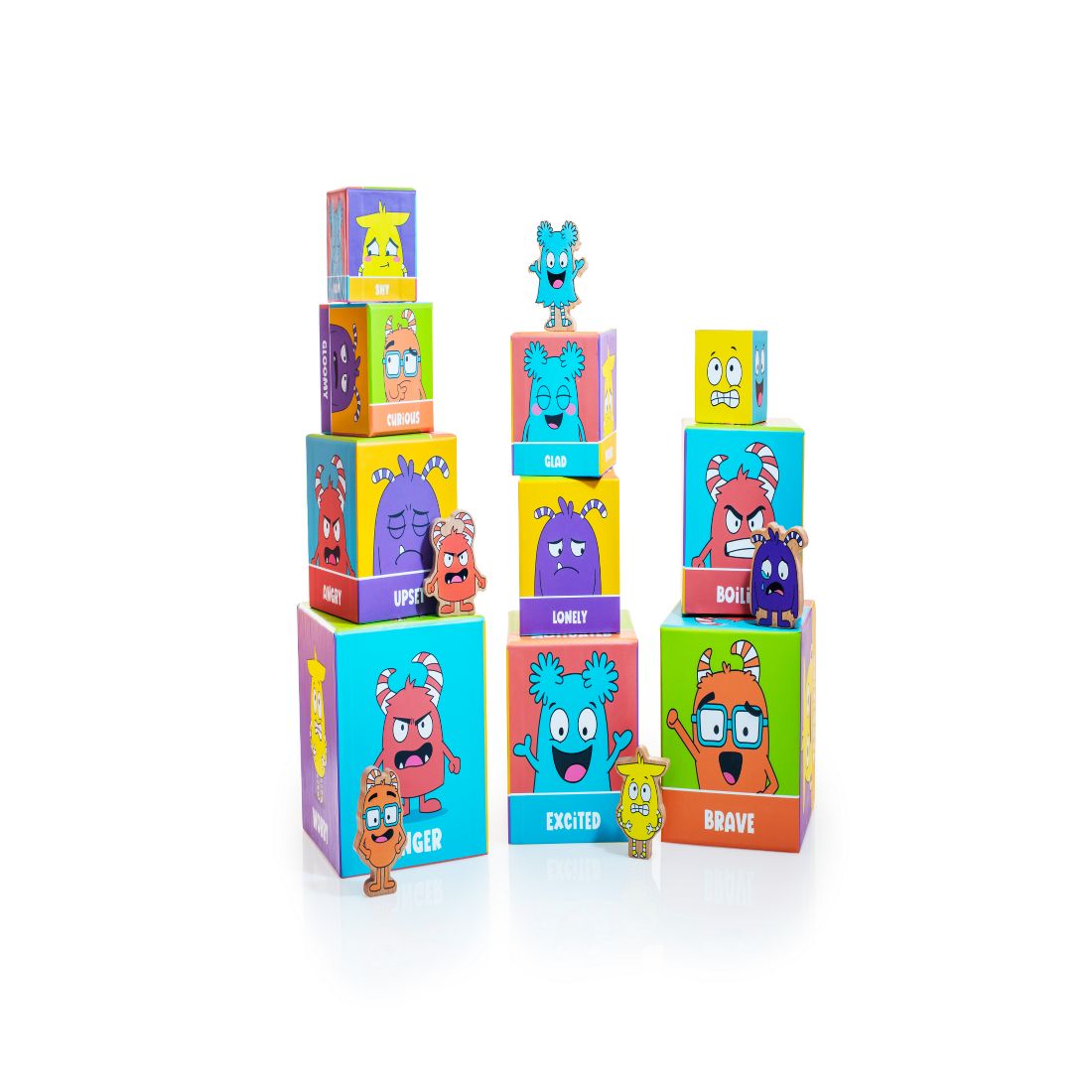 Open The Joy Tower of Emotions Building Game