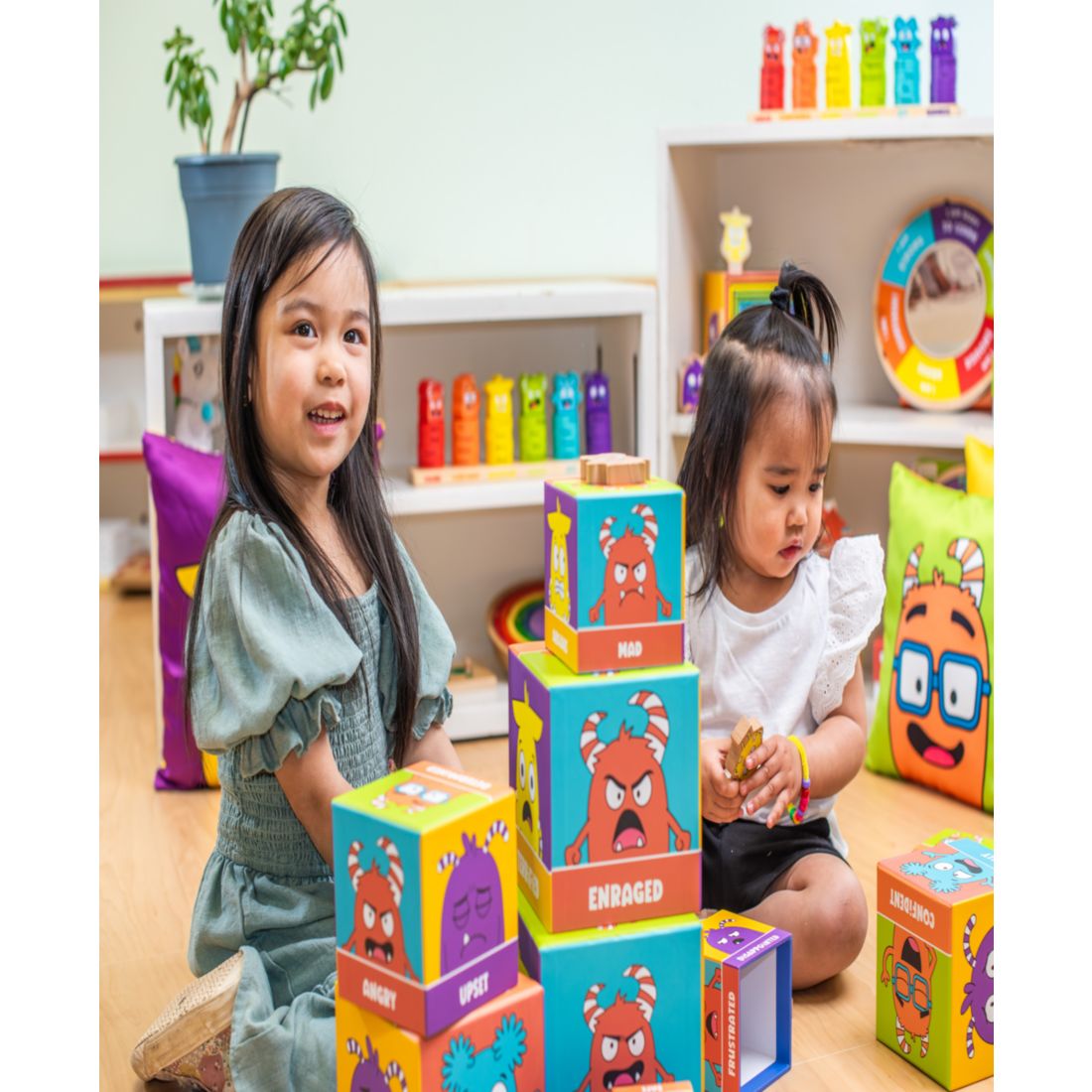 Open The Joy Tower of Emotions Building Game