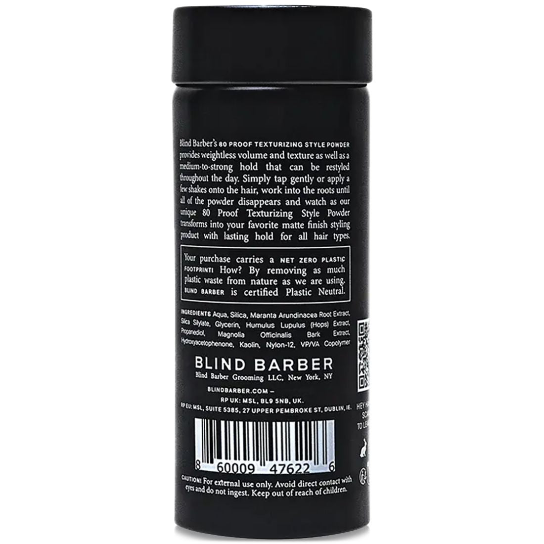 Blind Barber 80 Proof Texturizing Style Powder, 0.5 oz.