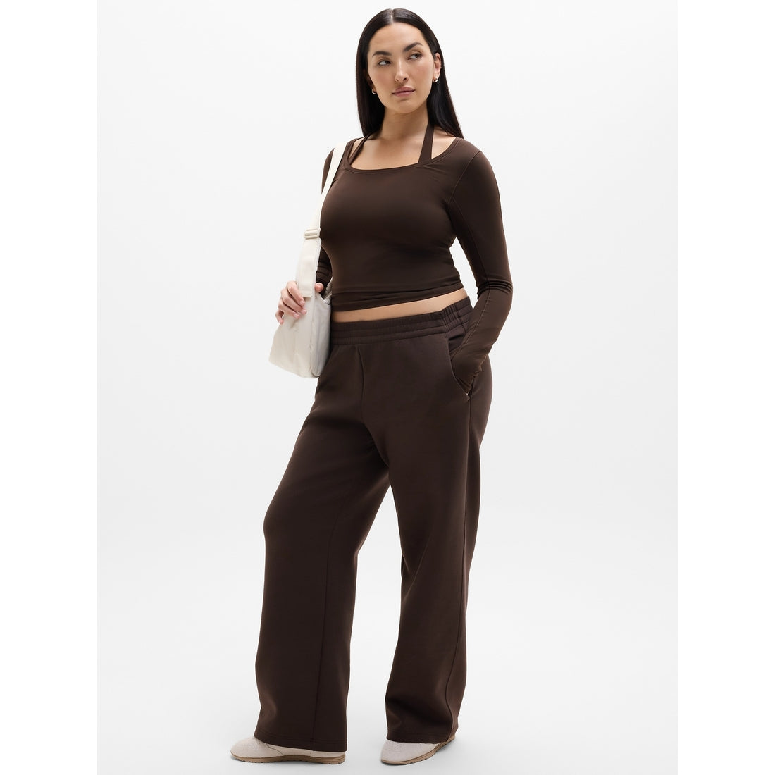 Women's Form Knit Mid Rise Straight Pant