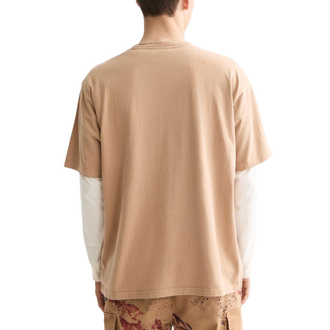 Scotch & Soda Men's Relaxed Fit Short Sleeve Mountain Graphic Crewneck T-Shirt