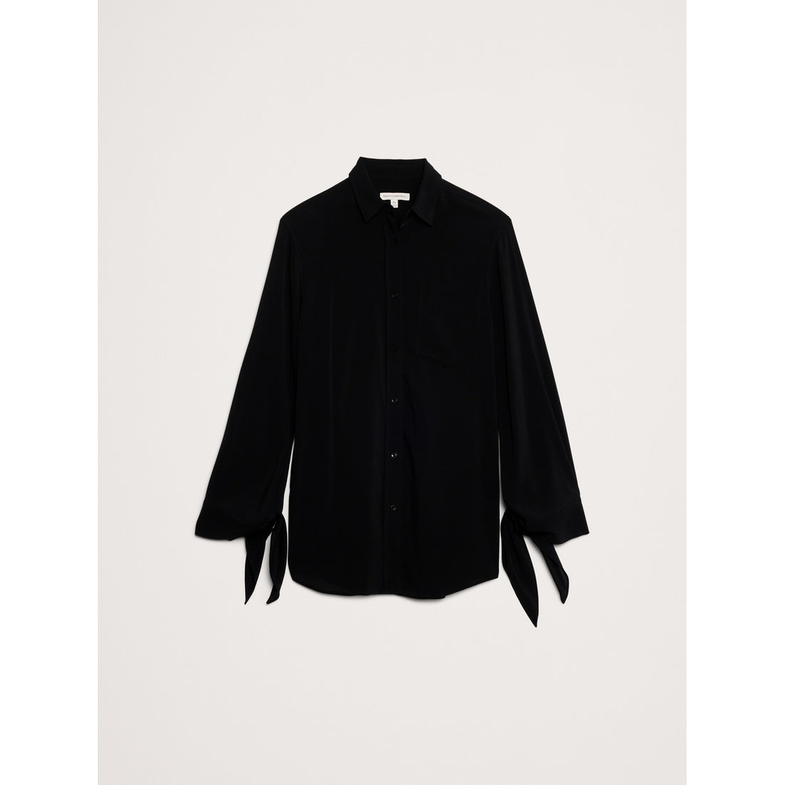 Women's Georgette Tie-Cuff Shirt