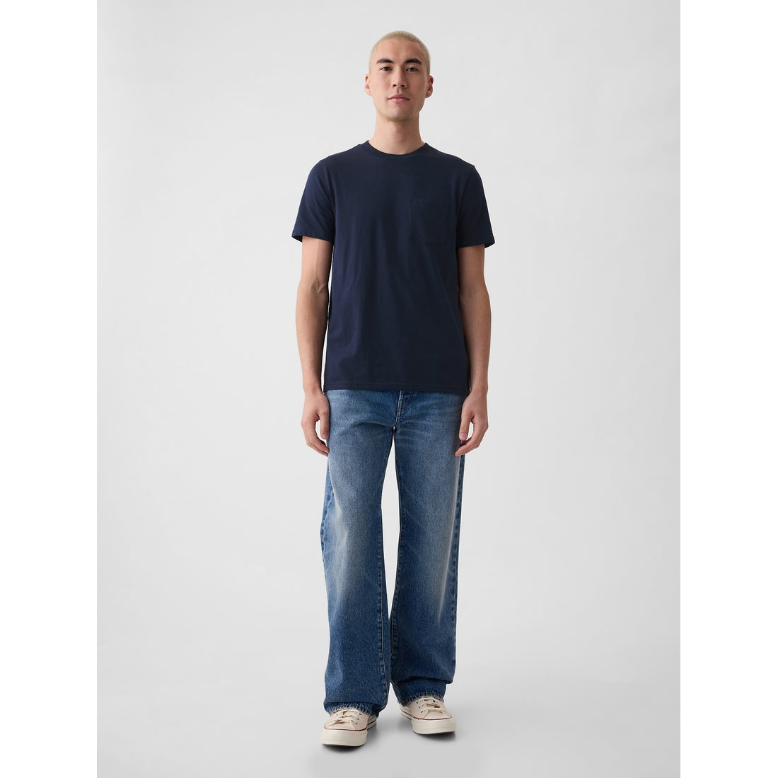 Adult Organic Cotton Pocket T-Shirt
